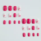 Nail Art Kit Floral Stickers & Brushes Travel Size