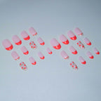Nail Art Kit Floral Stickers & Long-Lasting Polish