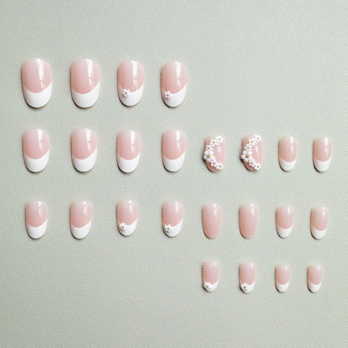 Nail Art Kit Floral Stickers & Tools