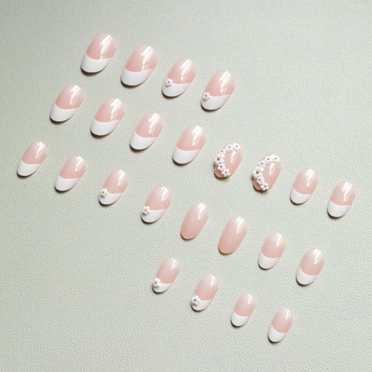 Nail Art Kit Floral Stickers & Tools