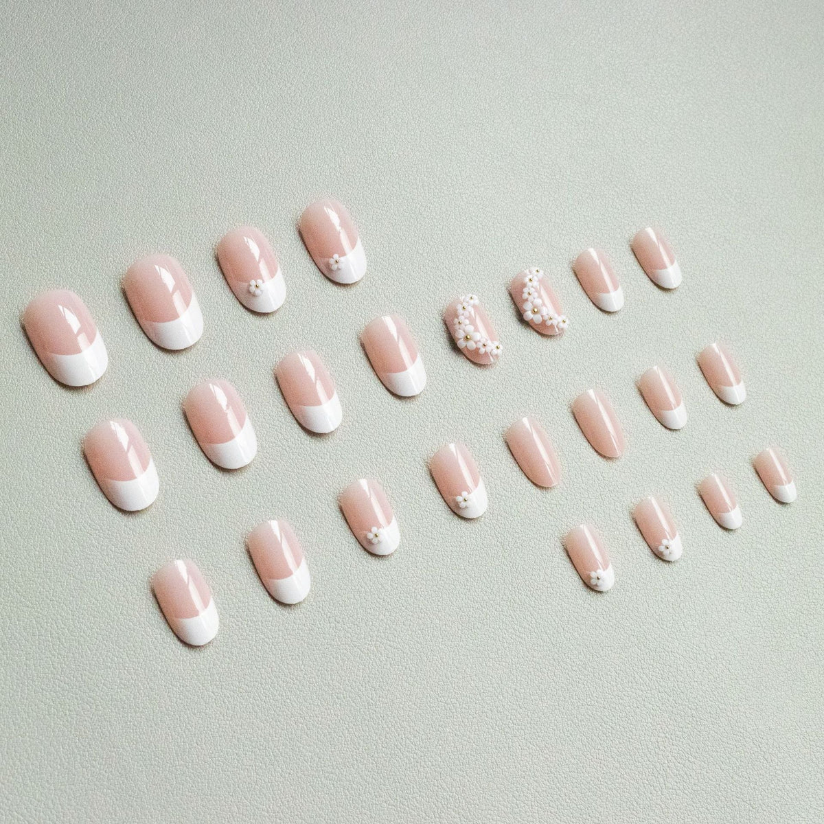 Nail Art Kit Floral Stickers & Tools