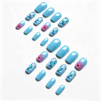 Nail Art Kit Floral Stickers Tools & Polish