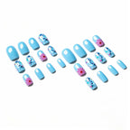 Nail Art Kit Floral Stickers Tools & Polish