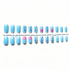 Nail Art Kit Floral Stickers Tools & Polish