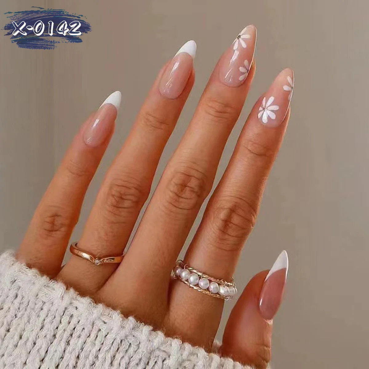 Nail Art Kit Floral Tips & Tools