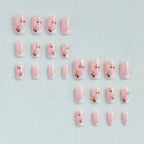 Nail Art Kit French Tip Cherry Blossom Easy-Apply Stickers
