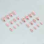 Nail Art Kit French Tip Cherry Blossom Easy-Apply Stickers