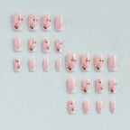 Nail Art Kit French Tip Cherry Blossom Easy-Apply Stickers