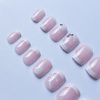 Nail Art Kit French Tip Floral Easy Application
