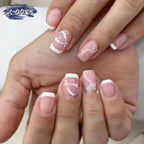 Nail Art Kit French Tip Floral Easy Application