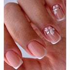 Nail Art Kit French Tip Floral Gel Polishes