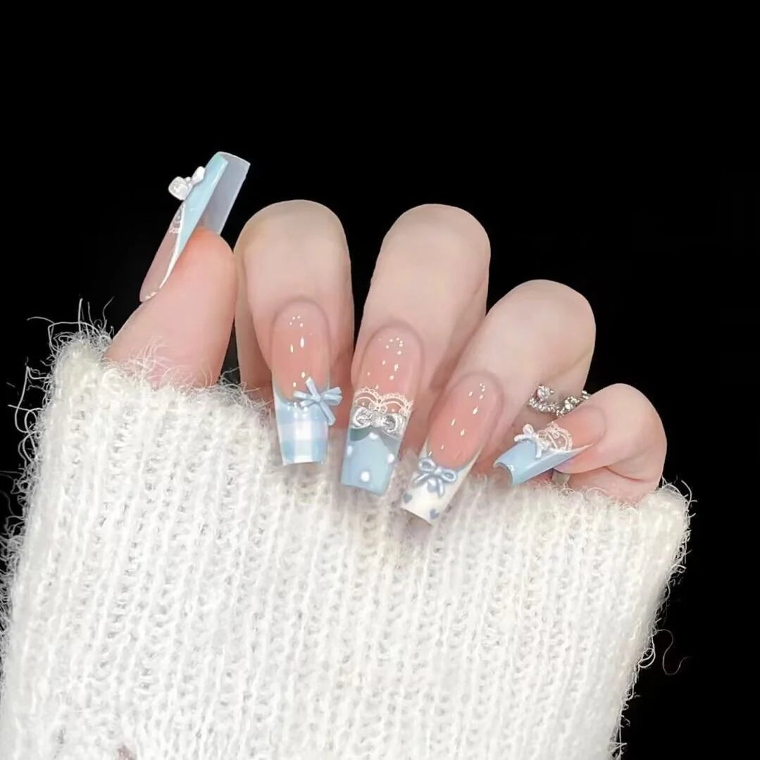 Nail Art Kit Glitter & 3D Embellishments Easy DIY
