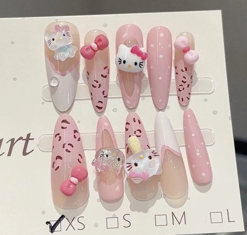 Nail Art Kit Glitter & 3D Embellishments Easy DIY