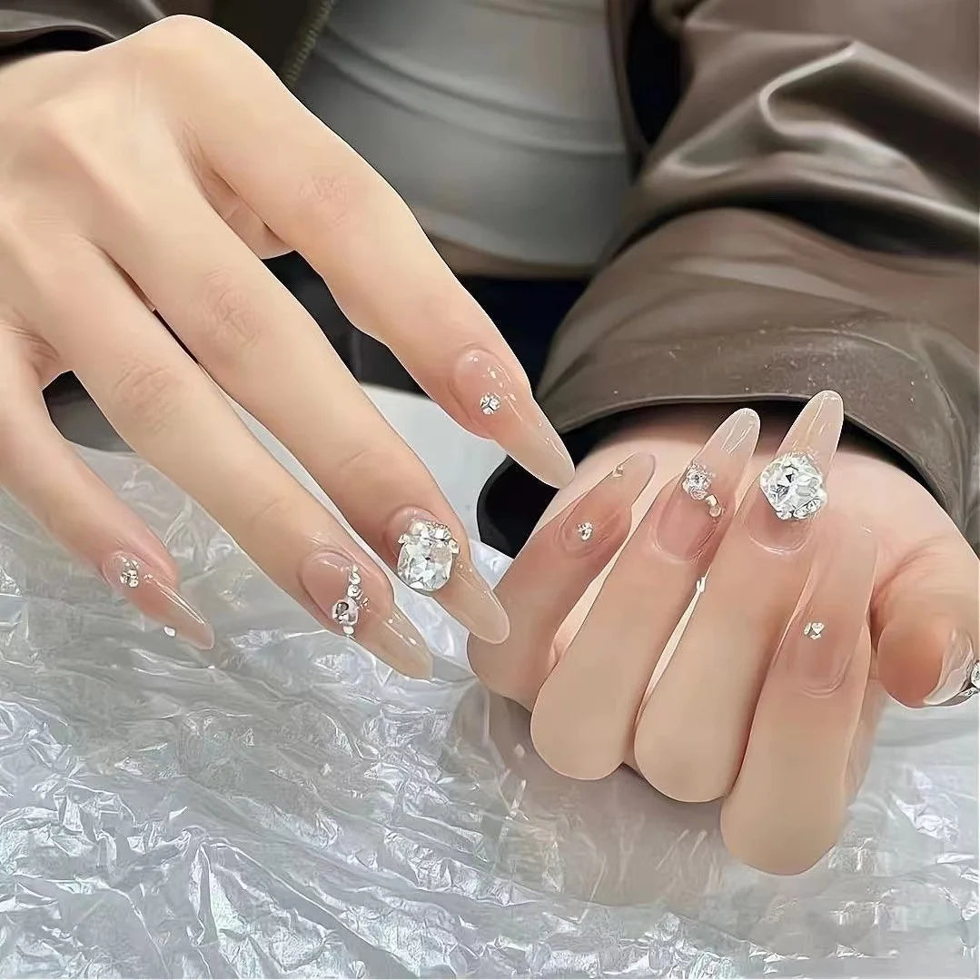 Nail Art Kit Glitter & 3D Embellishments Easy DIY