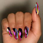 Nail Art Kit Glossy Jewel-Patterned Long-Lasting Shine