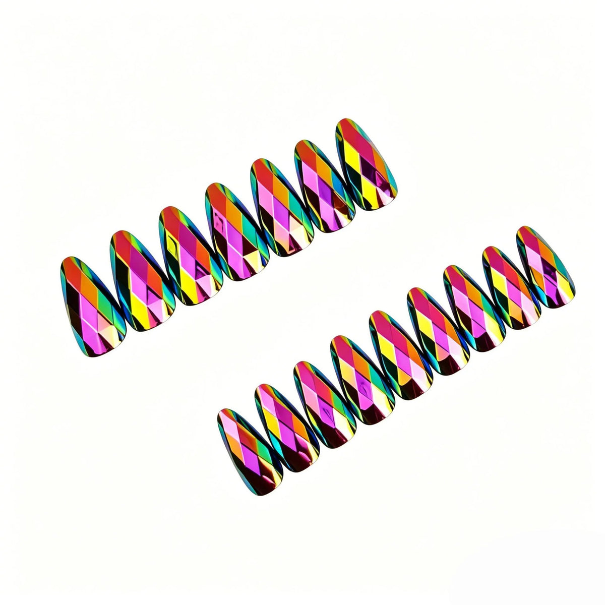 Nail Art Kit Glossy Jewel-Patterned Long-Lasting Shine