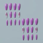 Nail Art Kit Intricate Floral Designs Long-Lasting Polish