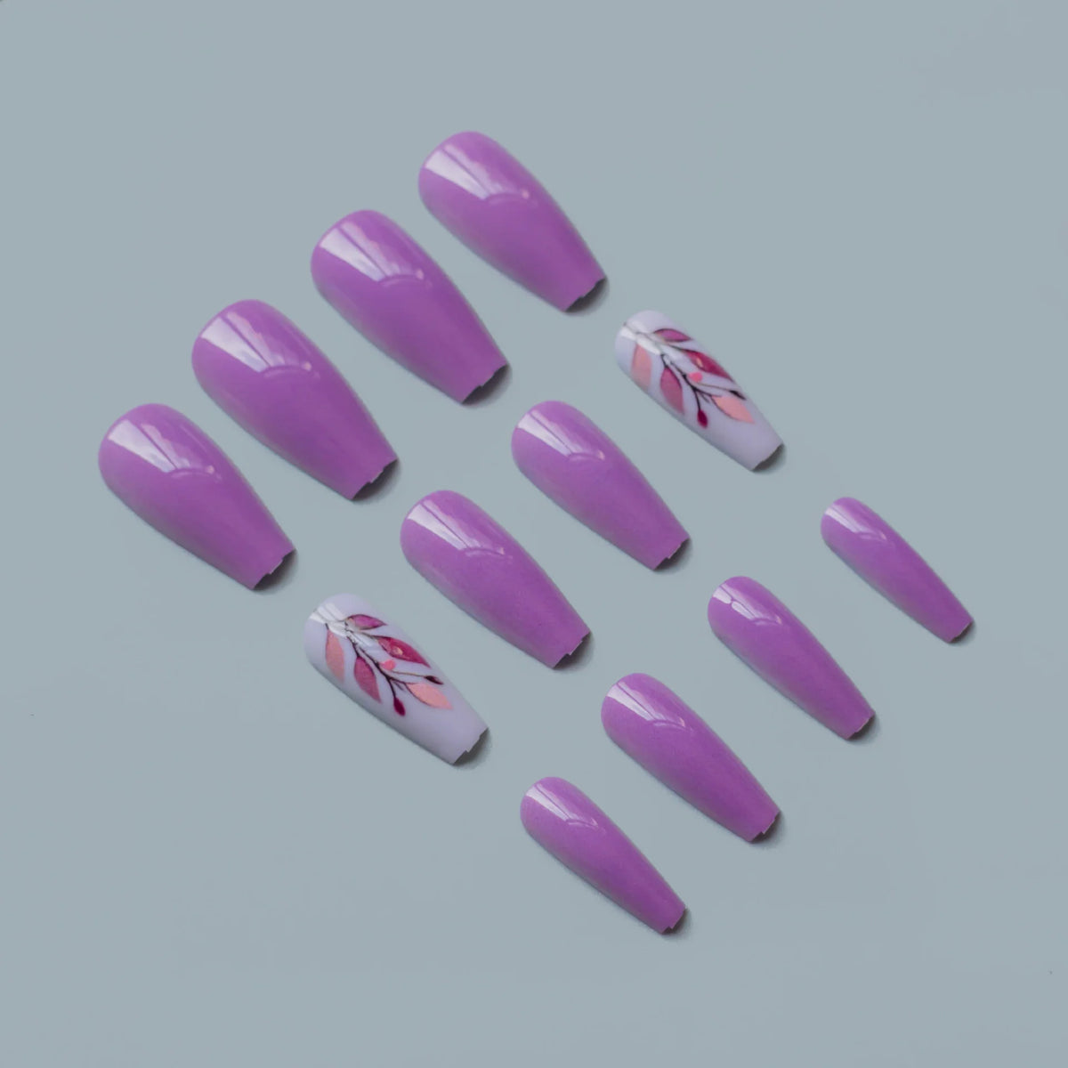 Nail Art Kit Intricate Floral Designs Long-Lasting Polish