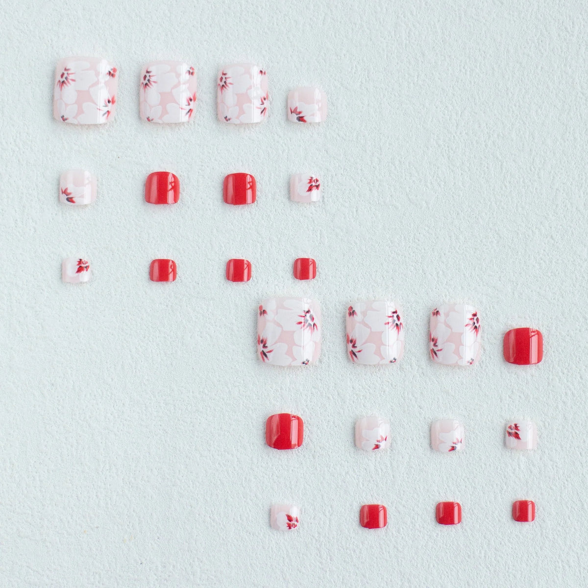 Nail Art Kit Intricate Floral Long-Lasting