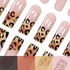 Nail Art Kit Leopard-Print Easy-Apply Salon Finish