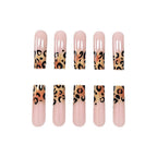 Nail Art Kit Leopard-Print Easy-Apply Salon Finish