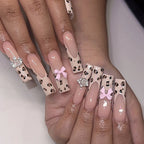 Nail Art Kit Leopard Print Easy At-Home Application