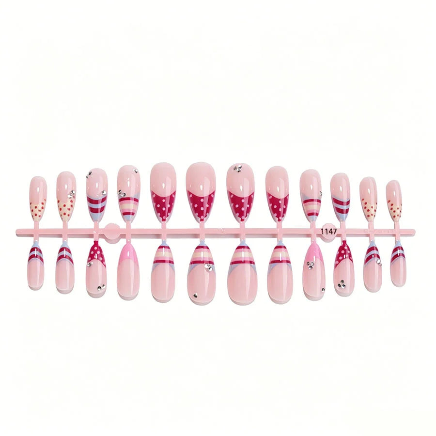 Nail Art Kit Long-Lasting Finish Files & Adhesives