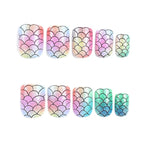 Nail Art Kit Mermaid-Inspired Holographic & Iridescent Non-Toxic