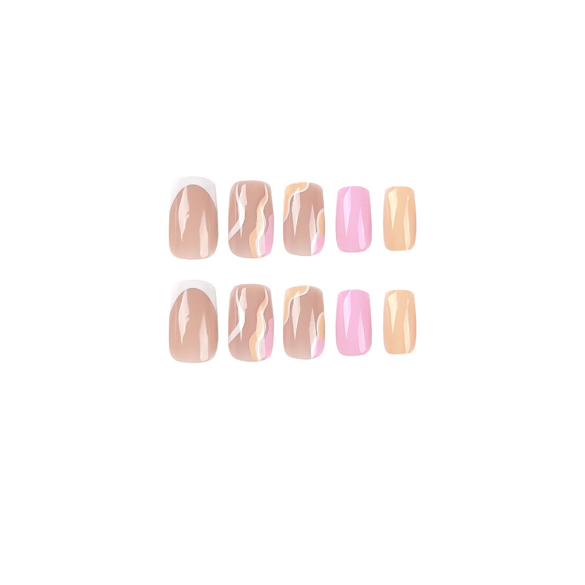 Nail Art Kit Modern Gradient Designs & Easy Application
