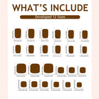 Nail Art Kit Non-Toxic Assorted Designs