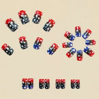 Nail Art Kit Ombre Star Decals Chip-Resistant