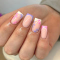 Nail Art Kit Polishes, Brushes & Stencils Beginner Friendly