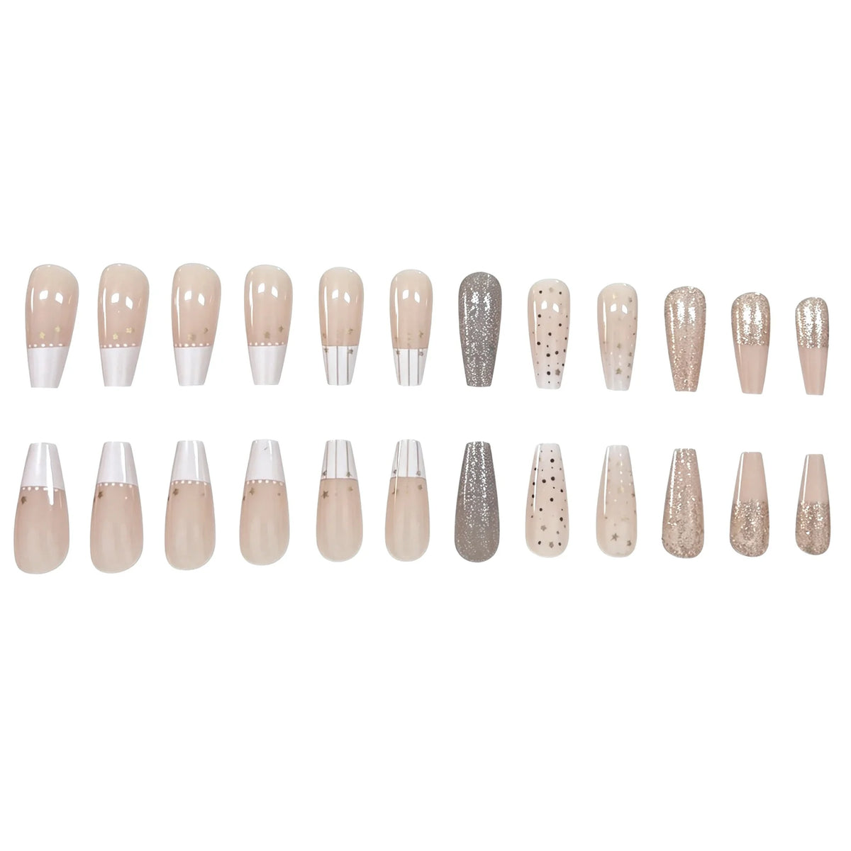 Nail Art Kit Premium Gel Starry Glitter Designs