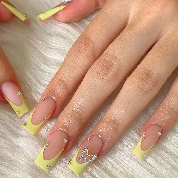 Nail Art Kit Rhinestones & Rolled Gel Strips