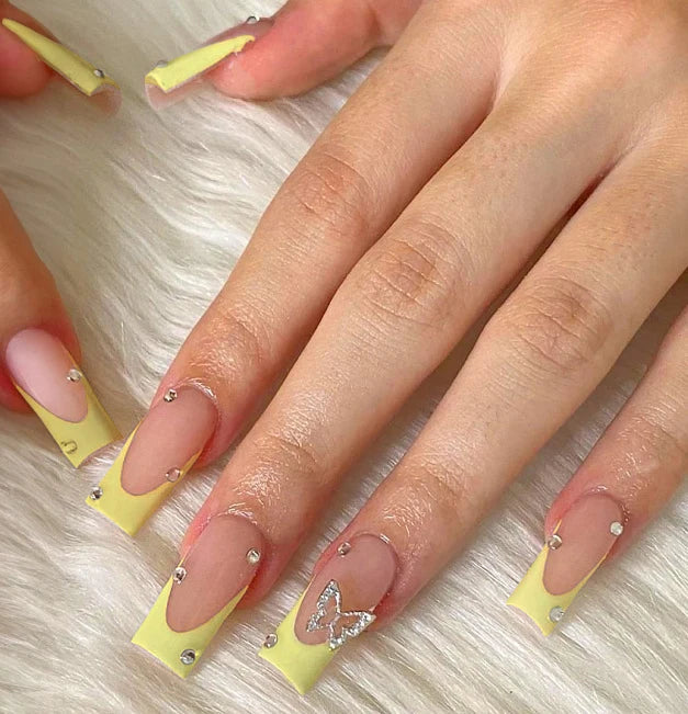 Nail Art Kit Rhinestones & Rolled Gel Strips