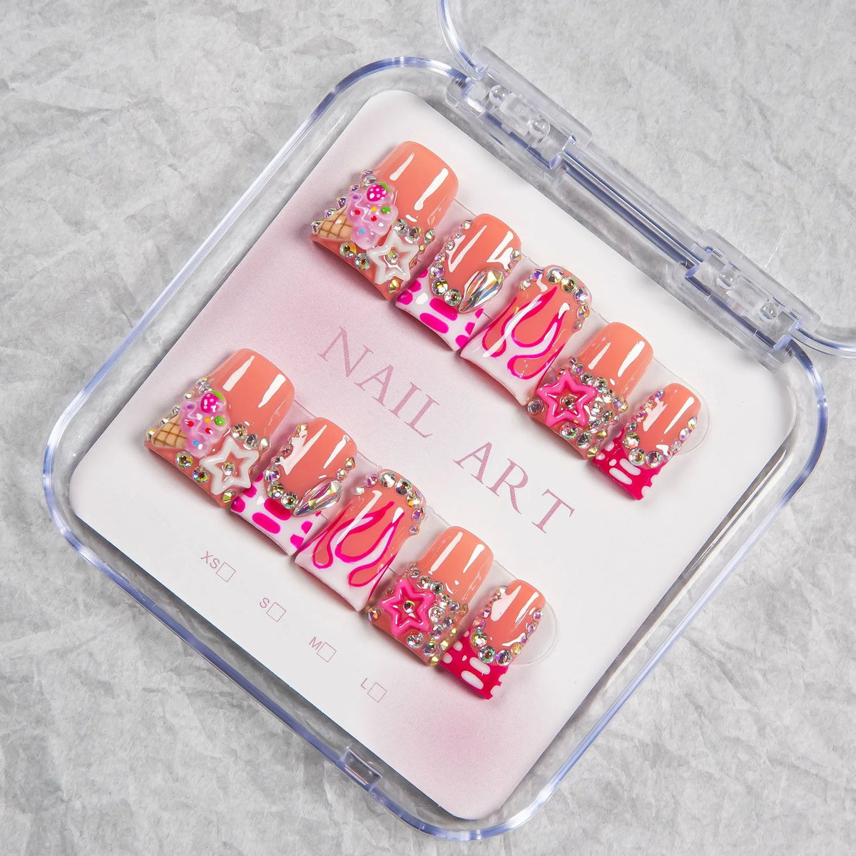 Nail Art Kit Themed Designs & Tool-Free Salon-Quality Finish