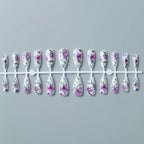 Nail Art Kit Watercolor Floral Acrylic Tips Beginner-Friendly