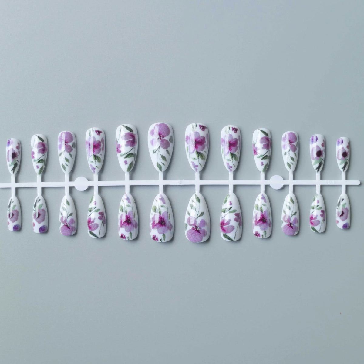 Nail Art Kit Watercolor Floral Acrylic Tips Beginner-Friendly