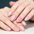 Nail Art Set 24-Piece Iridescent Heart Designs