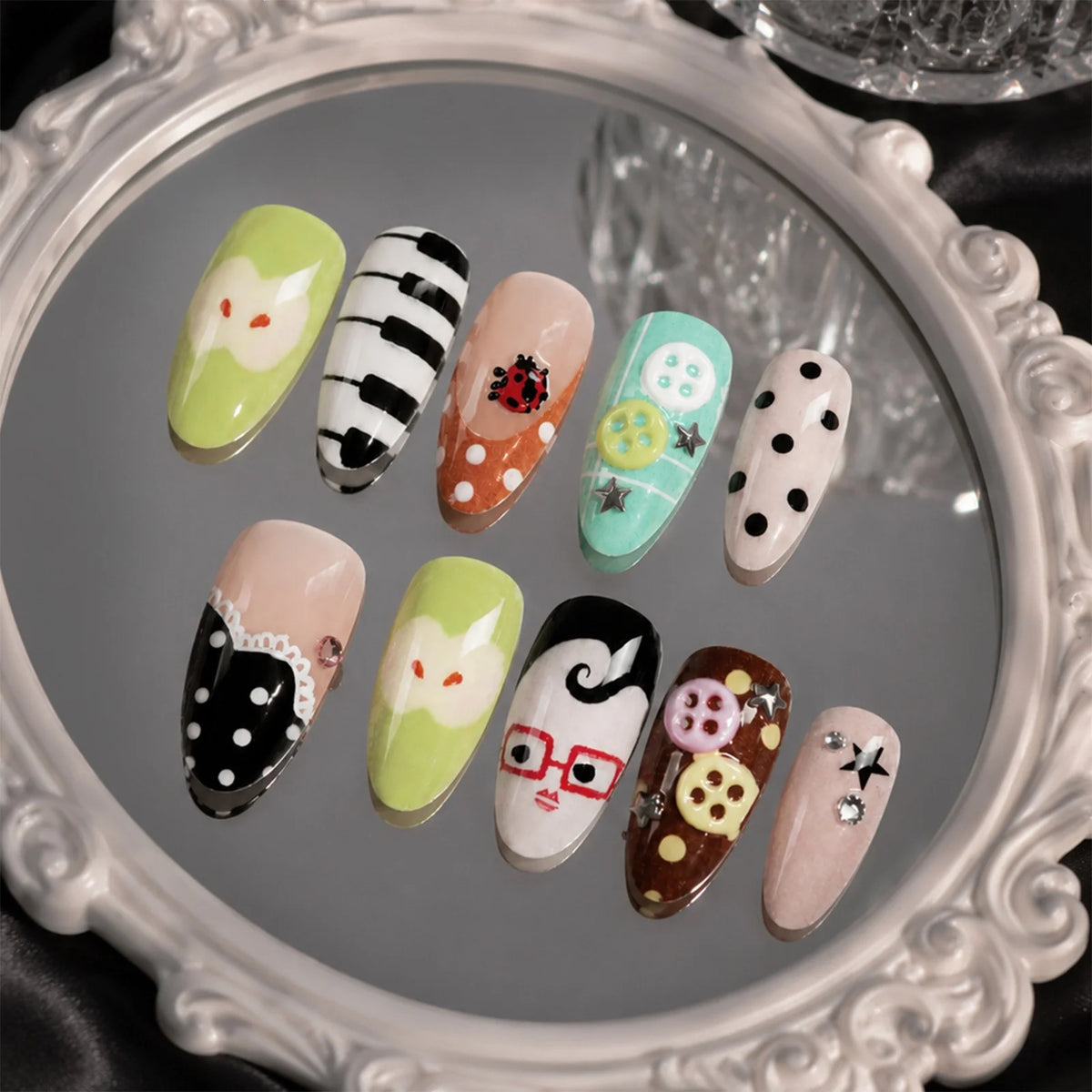 Nail Art Set 3D Details Comfortable Fit