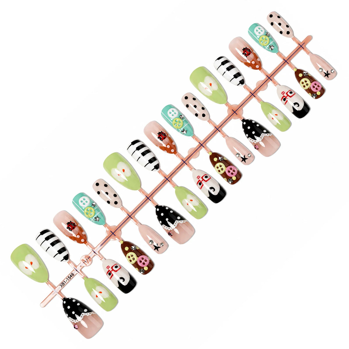 Nail Art Set 3D Details Comfortable Fit