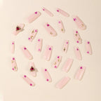 Nail Art Set 3D Hearts & Stars Sparkling Accents