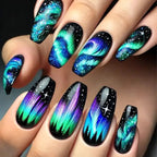 Nail Art Set Acrylic Northern Lights Easy Application