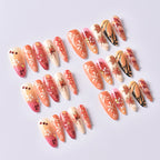 Nail Art Set Autumn Designs Easy Application & Long-Lasting