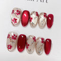 Nail Art Set Cherry Blossom Easy Application & Durable Finish