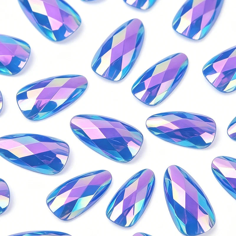 Nail Art Set Diamond Pattern Long-Lasting Shine