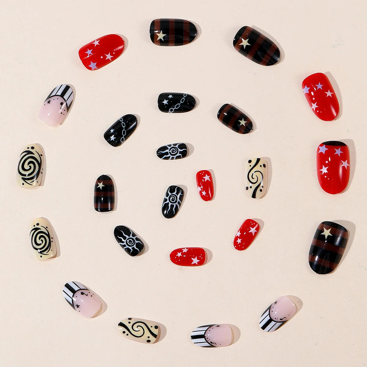 Nail Art Set Fantasy Designs Easy Application