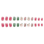 Nail Art Set Festive Snowflake Designs & Gel Formula