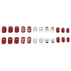 Nail Art Set Festive Snowflake & Glitter Kit