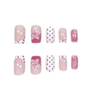 Nail Art Set Floral Abstract Gems & Stickers
